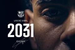 17歲亞馬爾續(xù)約巴薩至2031年，23歲將成核心球員