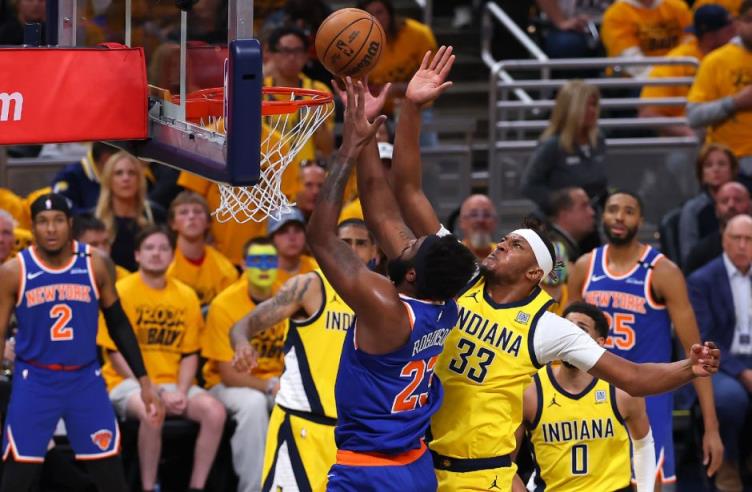 尼克斯對陣步行者G4直播在線觀看-NBA東部決賽（2025.5.28）紐約對決