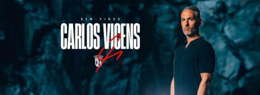 布拉加官方宣布曼城助教卡洛斯·比森斯正式加盟，簽約3年