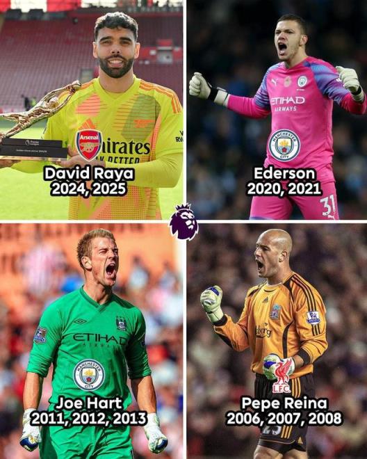 戴維·拉亞蟬聯(lián)英超金手套，成為歷史第四人