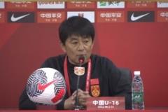 中國U16隊(duì)主帥浮島敏：下半場表現(xiàn)令人滿意
