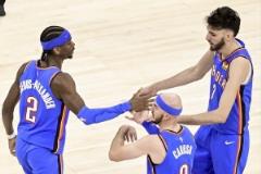 恐怖！雷霆季后賽主場轟出8-1戰(zhàn)績，場均凈勝27.9分，唯一敗北是被戈登絕殺