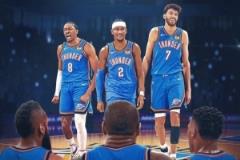 雷霆三人組傳承經(jīng)典，與昔日三少共赴總決賽盛宴