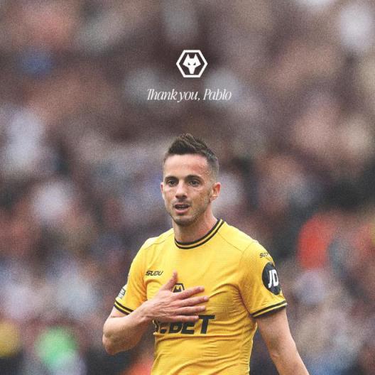 薩拉維亞合同到期后離隊，狼隊官方確認(rèn)連續(xù)賽季最佳進(jìn)球紀(jì)錄將終結(jié)