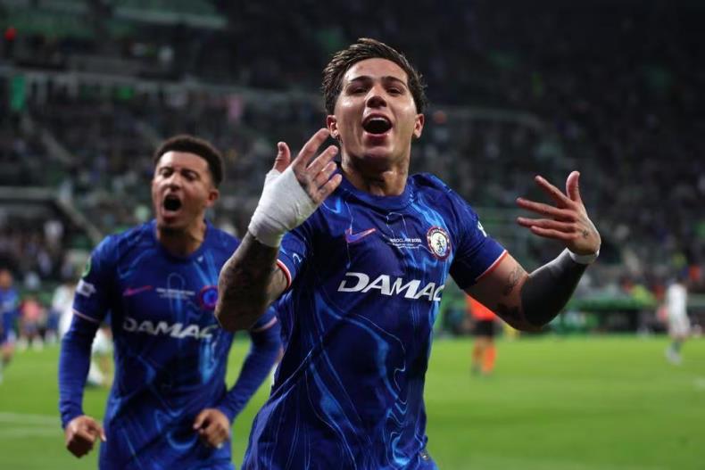 恩佐本賽季8球創(chuàng)個(gè)人生涯新高