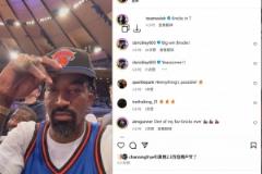 心系舊主！JR-史密斯今日看球：尼克斯7戰(zhàn)全勝