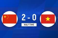 國少隊(duì)半場(chǎng)2-0越南U16，鄺兆鐳助攻梁仕宇破門萬項(xiàng)建功