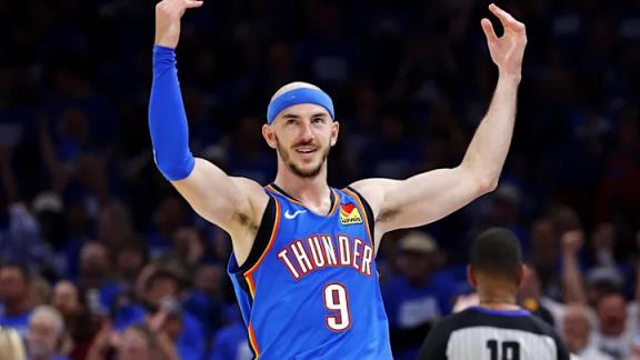 卡魯索：雷霆隊(duì)有5到6名球員具備入選最佳防守陣容的資格