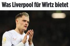 利物浦瞄準(zhǔn)維爾茨：1.3億歐報(bào)價(jià)，勒沃庫森要求1.5億歐