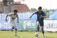 全運(yùn)會(huì)U20男足資格賽：山東4-0擊敗貴州豪取兩連勝
