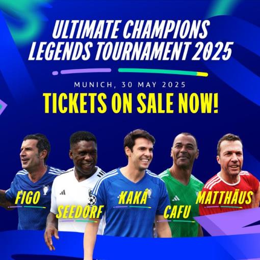 歐冠傳奇錦標賽即將開賽，西多夫、卡卡等名將悉數(shù)登場