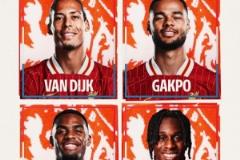 荷蘭幫”簽下弗林蓬后，利物浦一線隊已有4名荷蘭球員