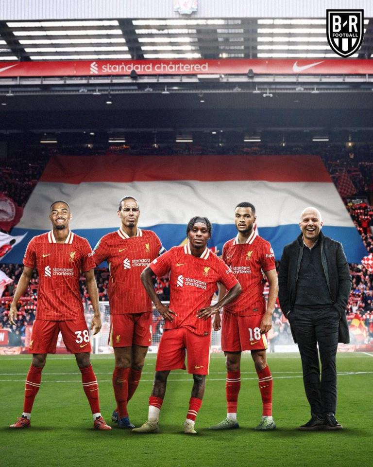 荷蘭幫，利物浦一線隊已有4名荷蘭球員和1名荷蘭主帥