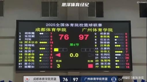 國(guó)手體院杯表現(xiàn)低迷，兩次空籃不中、三分5投0中，球迷呼吁換大學(xué)生參賽