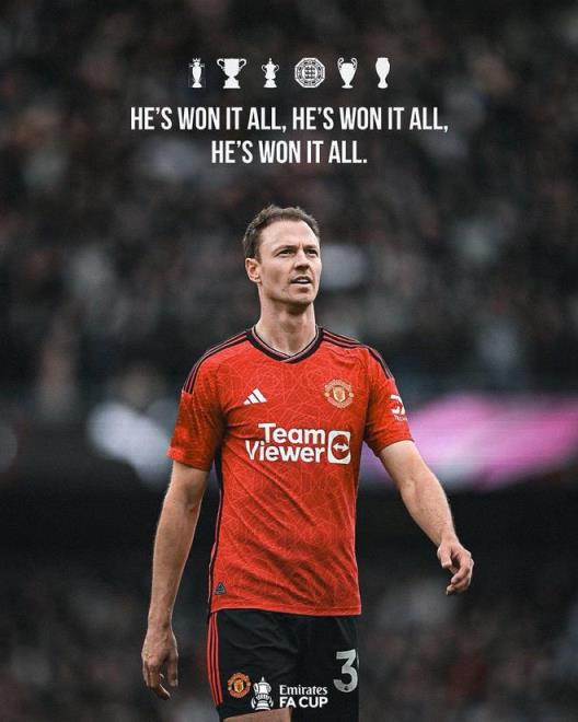 曼聯(lián)官方宣布37歲后衛(wèi)埃文斯退役，中國(guó)香港賽成生涯最后一戰(zhàn)