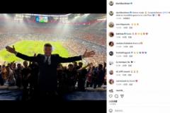 貝克漢姆社交媒體曬照：祝賀巴黎創(chuàng)造歷史，比賽令人難以置信