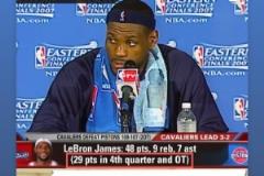 48+9+7！詹姆斯曬18年前天神下凡之戰(zhàn)：年輕時的統(tǒng)治力