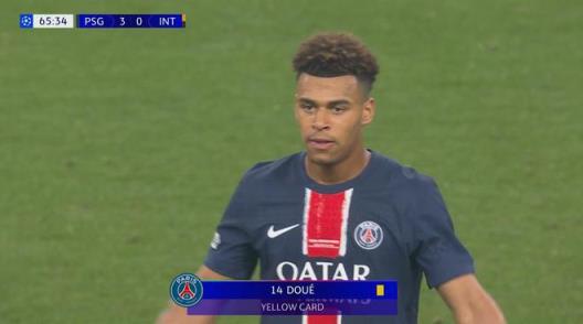 19歲杜埃兩射一傳脫衣慶祝染黃，67分鐘被換下