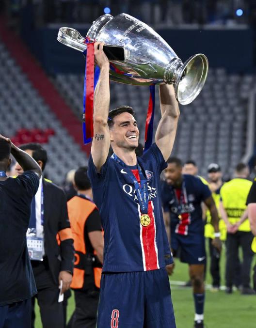 法比安-魯伊斯：感謝歐冠冠軍，祝愿國際米蘭一切順利