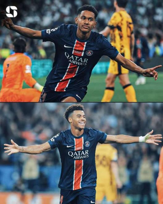 巴黎雙星閃耀，歐冠決賽首現(xiàn)兩位未滿20歲球員破門