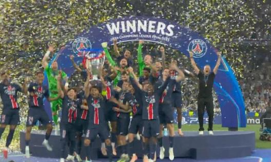 圓夢(mèng)時(shí)刻！馬爾基尼奧斯助力巴黎首奪歐冠獎(jiǎng)杯！