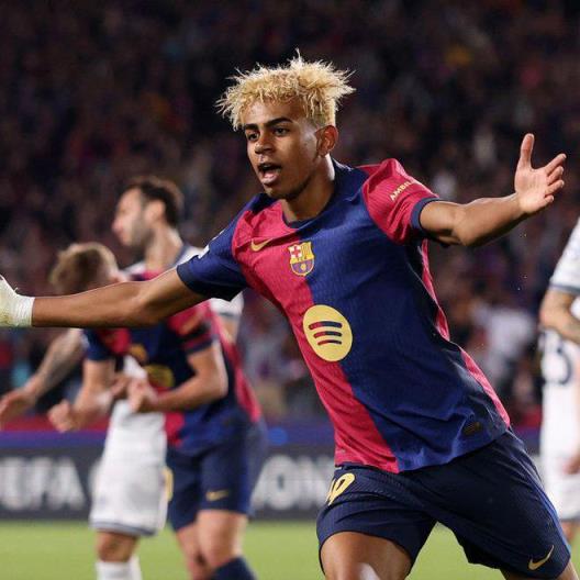 亞馬爾歐冠最佳進(jìn)球：對陣國米的搓射驚艷全場