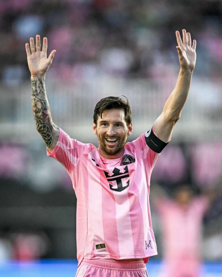 梅西31球超越伊瓜因，獨占邁阿密隊史美職聯(lián)射手榜首位