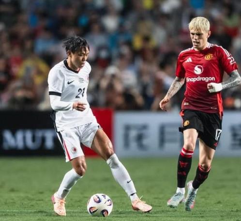 與曼聯交手，港腳茹子楠憶起最瘋狂時刻