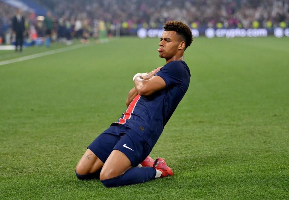 杜埃歐冠決賽進(jìn)球數(shù)排名居第三，僅次于C羅和貝爾