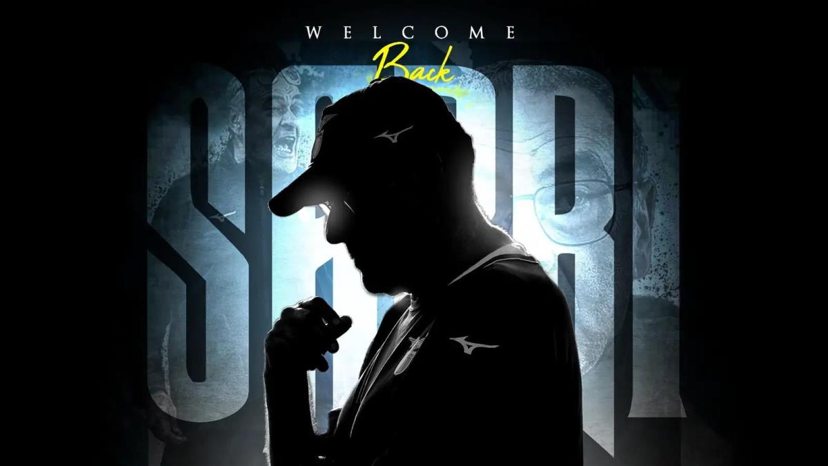 薩里正式回歸拉齊奧擔(dān)任主帥，簽署2年合同