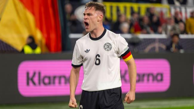 基米希：國(guó)家隊(duì)百場(chǎng)里程碑彰顯過(guò)去九年高水平表現(xiàn)