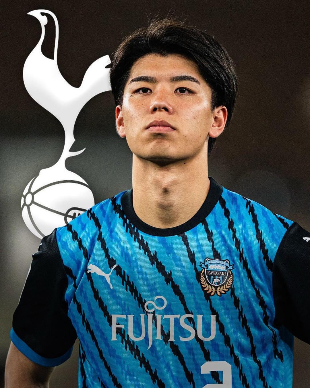 HWG！羅馬諾：熱刺正式簽下20歲日本中衛(wèi)高井幸大