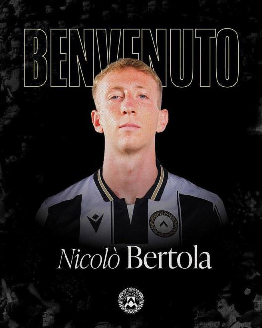 官方：烏迪內(nèi)斯簽下斯佩齊亞中后衛(wèi)貝托拉，合約至2030年