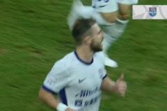 比賽第5分鐘阿代米破門 津門虎1-0領先