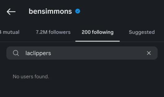 西蒙斯正式取關(guān)快船，成爭(zhēng)冠球隊(duì)新寵兒