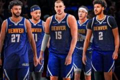 掘金新五人組：約基奇、穆雷、戈登、布魯斯-布朗和卡梅隆-約翰遜