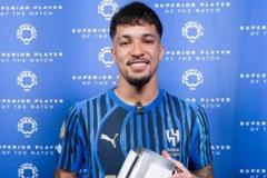 萊昂納多梅開(kāi)二度！當(dāng)選利雅得新月vs曼城全場(chǎng)最佳球員