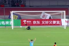 下半場(chǎng)淮安隊(duì)搶開(kāi)局?jǐn)U大比分！趙旭旸頭球梅開(kāi)二度
