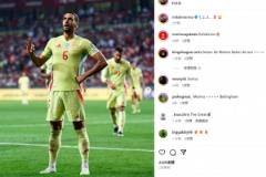 職業(yè)生涯首帽！梅里諾社媒曬翻白眼扮酷慶祝：1、2、3