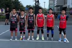 街3少年籃球公開賽青島站U10年齡組比賽在青島集地廣場開賽！