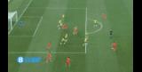 國足下半場連續(xù)進攻，拜合拉木甩頭被撲，徐皓陽造角球