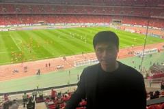 李毅曬現(xiàn)場照助威中國隊，稱“大帝也來了”！