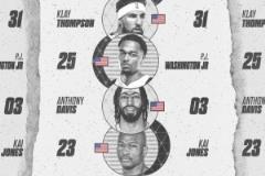 獨行俠對陣籃網(wǎng)首發(fā)陣容：濃眉復(fù)出攜手克萊、丁威迪、凱-瓊斯和華盛頓