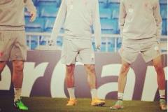 阿諾德10年前INS首帖曝光：在伯納烏訓練