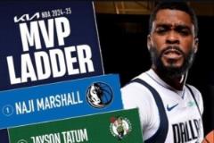 馬紹爾半場28分創(chuàng)本賽季隊內(nèi)新高 平東契奇