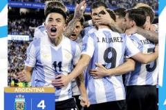 巴西16年客場(chǎng)首?。∈李A(yù)賽4球慘遭阿根廷逆轉(zhuǎn)