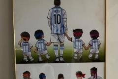 帕雷德斯曬圖：從被梅西牽著到并肩作戰(zhàn)，我成長了！