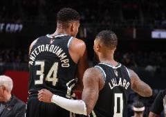 蒂格：利拉德習(xí)慣傳球為先的內(nèi)線合作，字母哥則以得分優(yōu)先