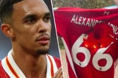 利物浦球迷因孩子出走而憤怒，焚燒阿諾德66球衣