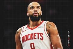 火箭官方發(fā)布贏(yíng)球海報(bào) 狄龍45°角仰望天空登封面